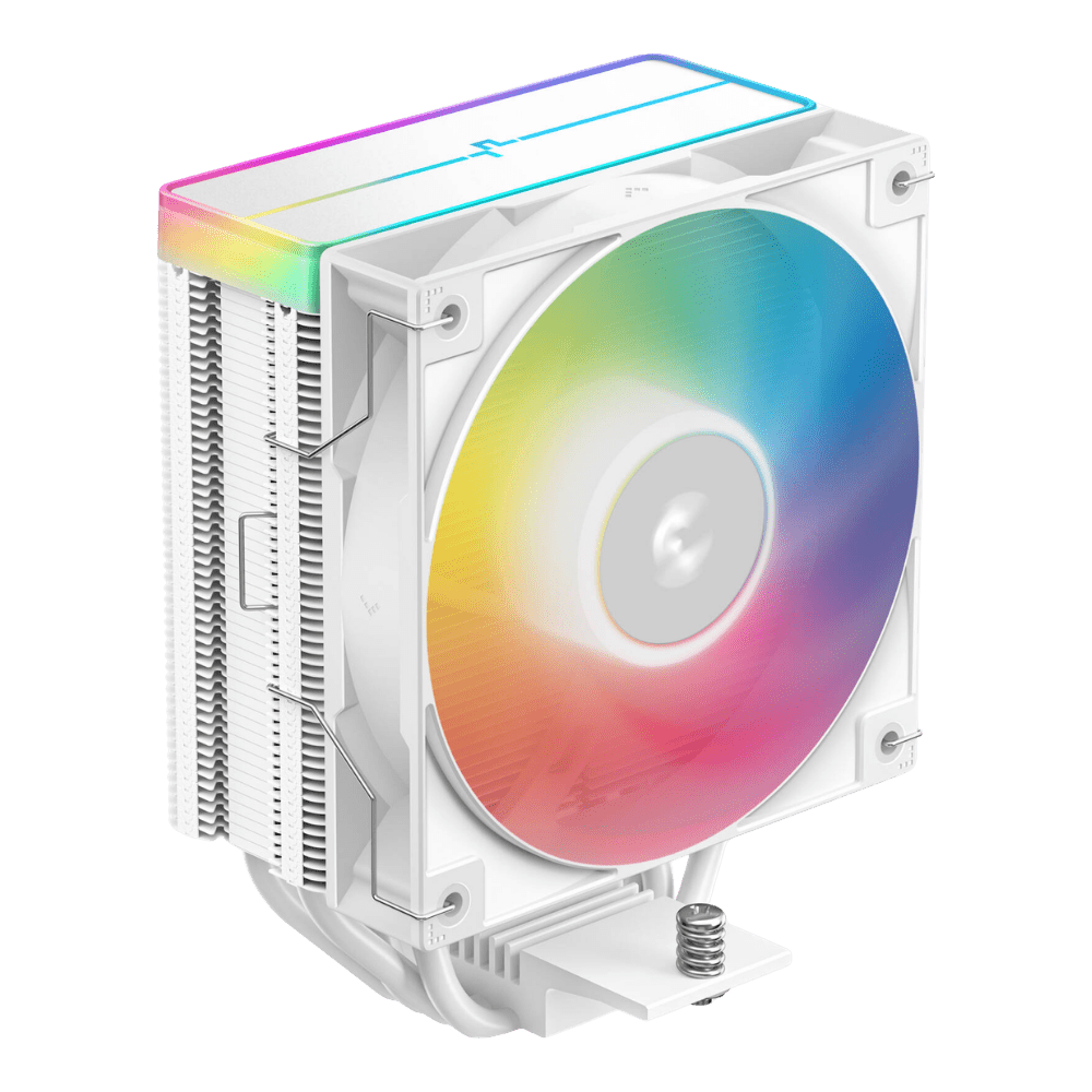 DeepCool AG400 WH ARGB V2 CPU Air Cooler – White (120 mm PWM, AM5 / LGA1851) | R - AG400 - WHAMMN - GJD - 6933412729327 - Vektra Computers LLC