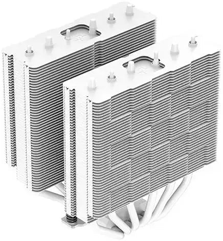 DeepCool AG620 ARGB Dual - Tower 120mm White Air Cooler | R - AG620 - WHANMN - G - 2 | - Vektra Computers LLC