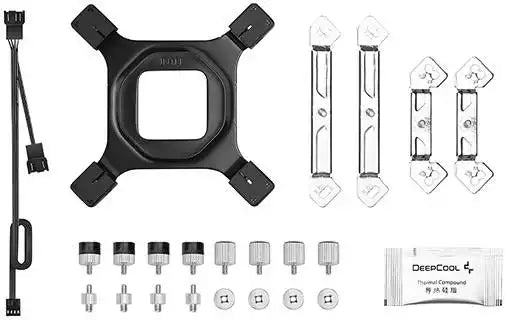 DeepCool AG620 ARGB Dual - Tower 120mm White Air Cooler | R - AG620 - WHANMN - G - 2 | - Vektra Computers LLC
