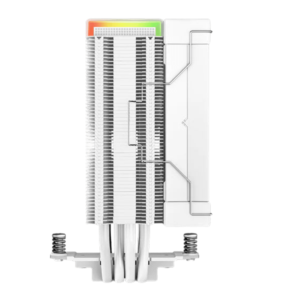 DeepCool AK400 DIGITAL WH White Air Cooler | R - AK400 - WHADMN - G | - 6933412728214 - Vektra Computers LLC
