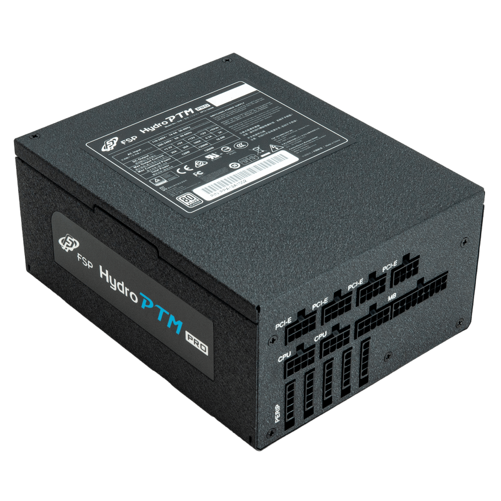 FSP Hydro PTM Pro 750W 80+ Platinum Fully Modular Power Supply | PPA7505704 | - Vektra Computers LLC