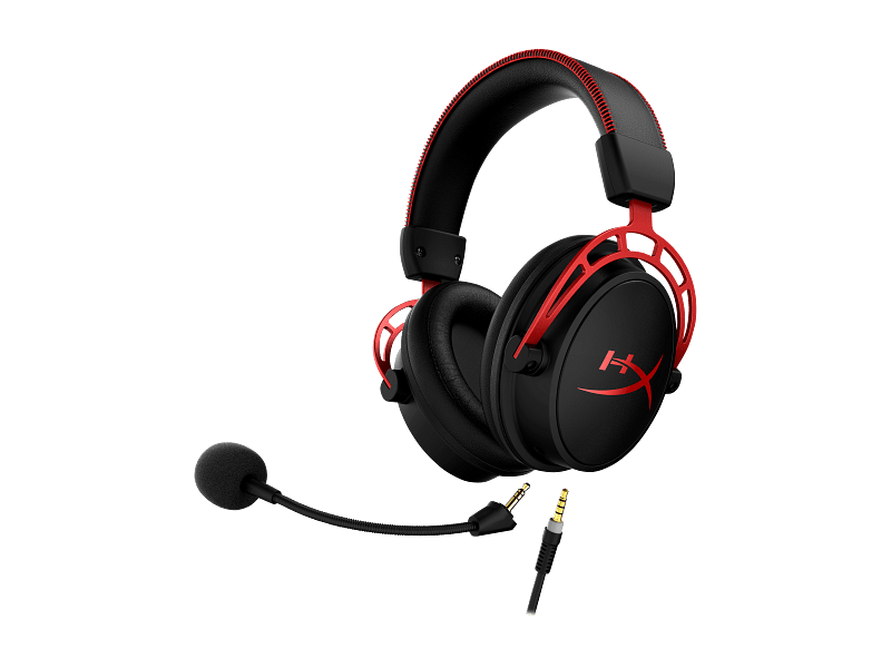 HyperX Cloud Alpha Black/Red Gaming Headset -  - Vektra Computers LLC