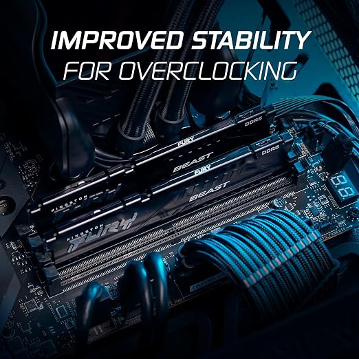Kingston Fury Beast DDR5 Desktop RAM - 740617331738 - Vektra Computers LLC