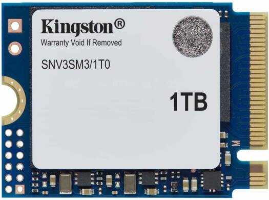 Kingston NV3 PCIe 4.0 NVMe Internal SSD, 1TB | SNV3SM3/1T0 -  - Vektra Computers LLC