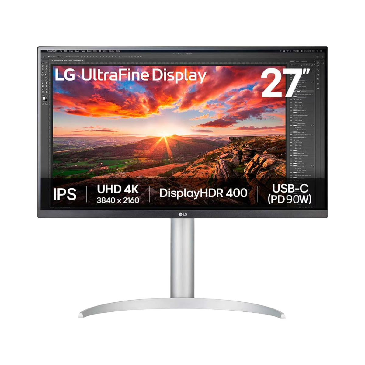 LG 27UP850K | 27" IPS 4K UHD Monitor with VESA DisplayHDR 400 -  - Vektra Computers LLC