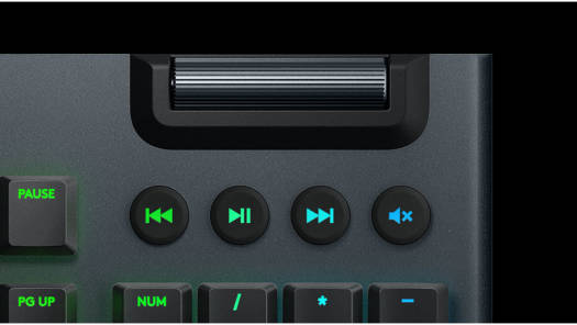 Logitech G815 Lightsync RGB Low - Profile Mechanical Gaming Keyboard, Low Profile GL Clicky Switches, LIGHTSYNC RGB Per Key Lighting, 5 Dedicated G - Keys, USB Inteface, Black | 920 - 009095 - Vektra Computers LLC