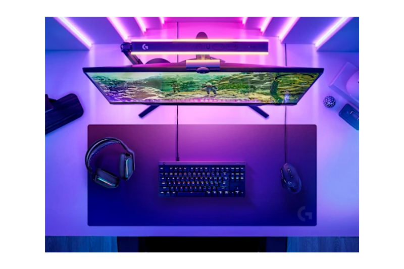 Logitech G840 XL Gaming Mouse Pad, Performance Tuned Surface, Dimension 400Hx900Wx3mmD | 943 - 000778 -  - Vektra Computers LLC