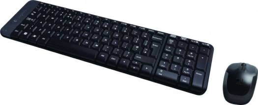 Logitech MK220 Wireless Keyboard and Mouse Combo (Black) EN - AR | 920 - 003160 - Vektra Computers LLC