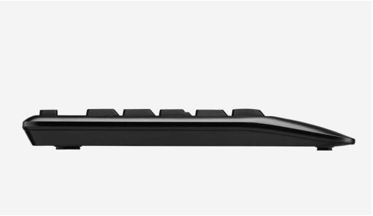 Logitech MK345 Wireless Keyboard and Mouse Combo, 10m Operating Distance, USB Receiver Interface, 1000DPI Sensor Resolution, With Palm Rest, English Arabic Layout, Black | 920 - 010068 - Vektra Computers LLC