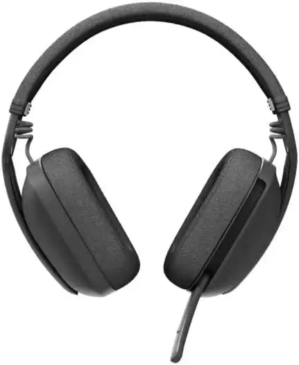 Logitech Zone Vibe 100 Wireless Headset, 40mm Audio Drivers, Bluetooth Connectivity, Up to 30m Range, Flip - to - Mute NC Mic, 20H Battery Life, Memory Foam & Fabric Cushioning, USB - C, Black | 981 - 001213 - Vektra Computers LLC