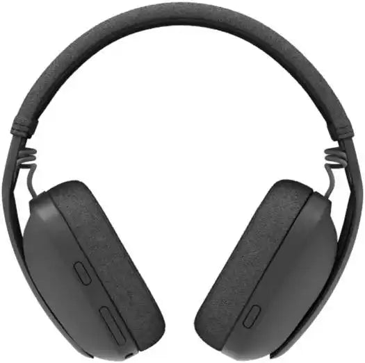 Logitech Zone Vibe 100 Wireless Headset, 40mm Audio Drivers, Bluetooth Connectivity, Up to 30m Range, Flip - to - Mute NC Mic, 20H Battery Life, Memory Foam & Fabric Cushioning, USB - C, Black | 981 - 001213 - Vektra Computers LLC