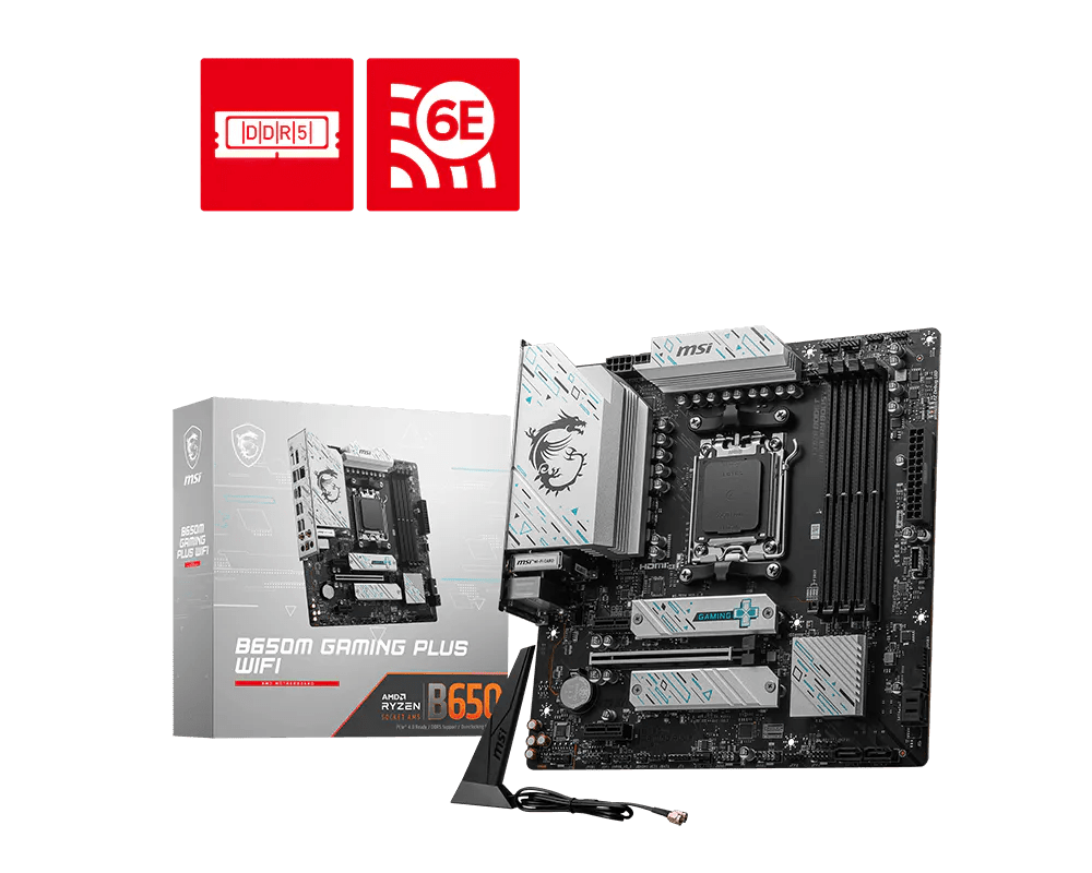 MSI B650M GAMING PLUS WIFI | AM5 mATX Motherboard -  - Vektra Computers LLC