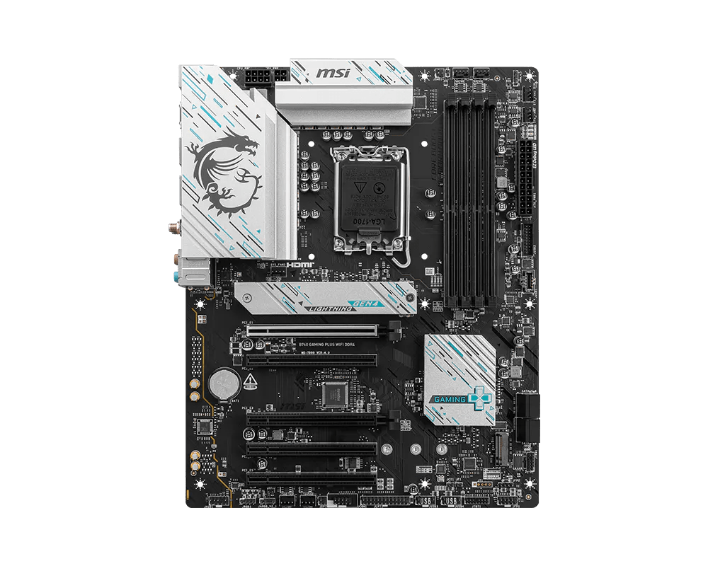 MSI B760 GAMING PLUS WIFI DDR4 | LGA1700 ATX Motherboard -  - Vektra Computers LLC