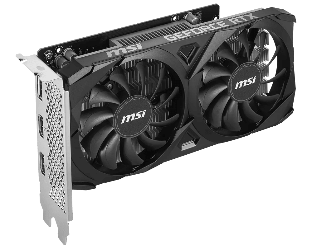 MSI GeForce RTX 3050 Ventus 2X E 6G OC Graphics Card -  - Vektra Computers LLC