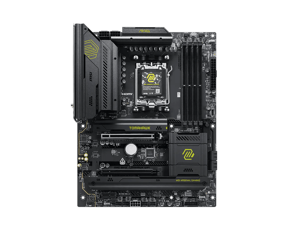 MSI MAG B850 TOMAHAWK WIFI | AM5 ATX Motherboard -  - Vektra Computers LLC