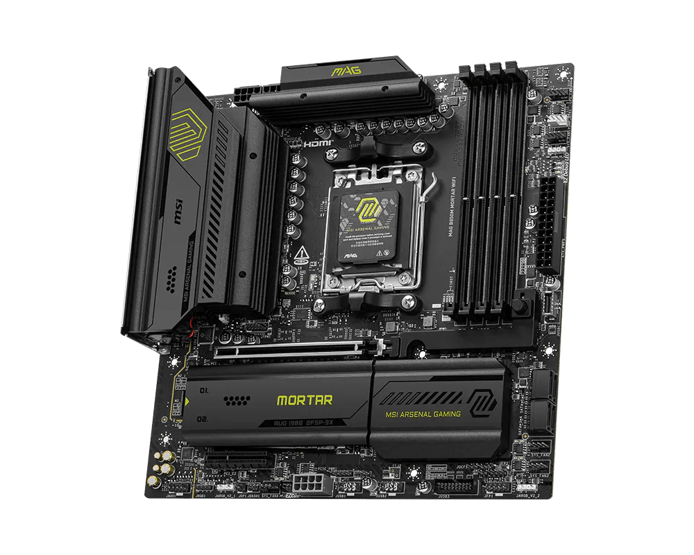 MSI MAG B850M MORTAR WIFI | AM5 mATX Motherboard -  - Vektra Computers LLC