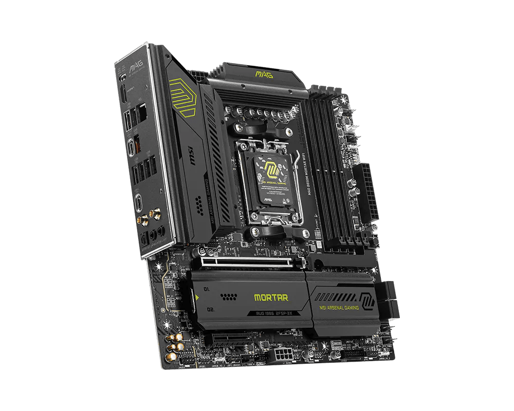 MSI MAG B850M MORTAR WIFI | AM5 mATX Motherboard -  - Vektra Computers LLC