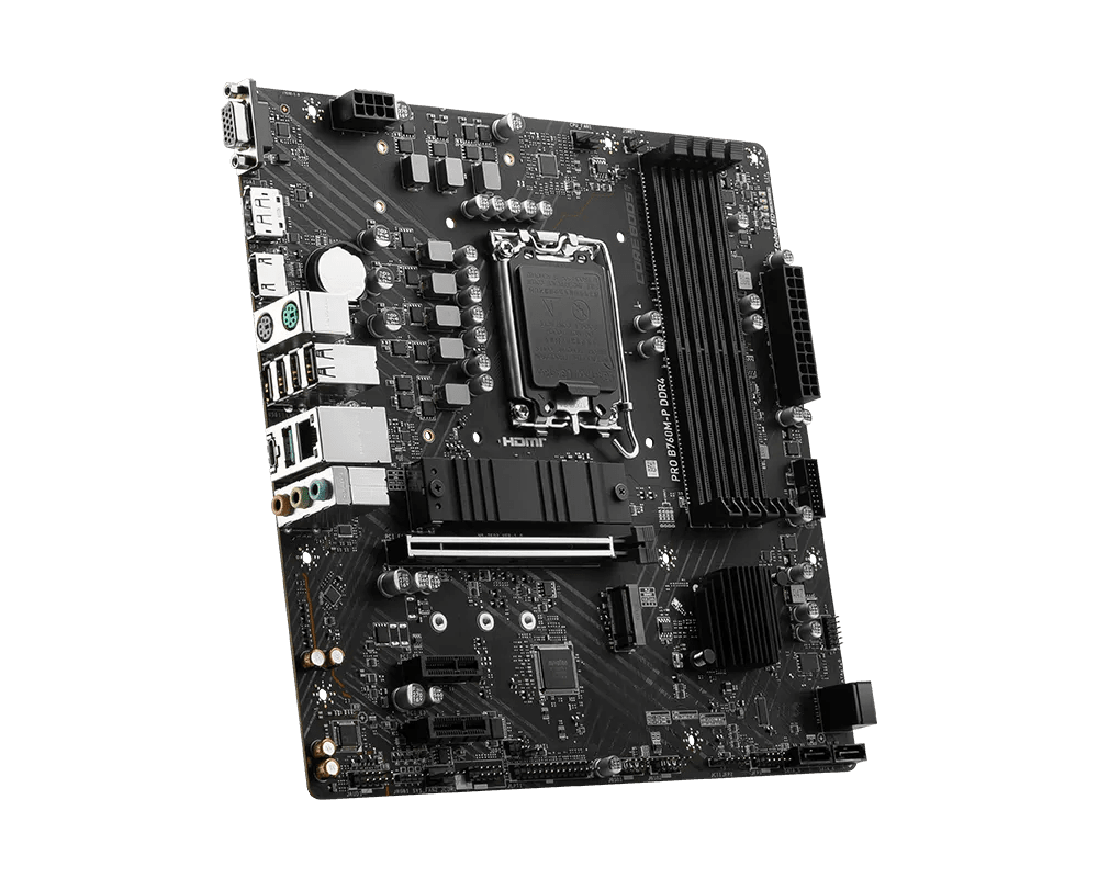 MSI PRO B760M-P DDR4 | LGA1700 mATX Motherboard -  - Vektra Computers LLC