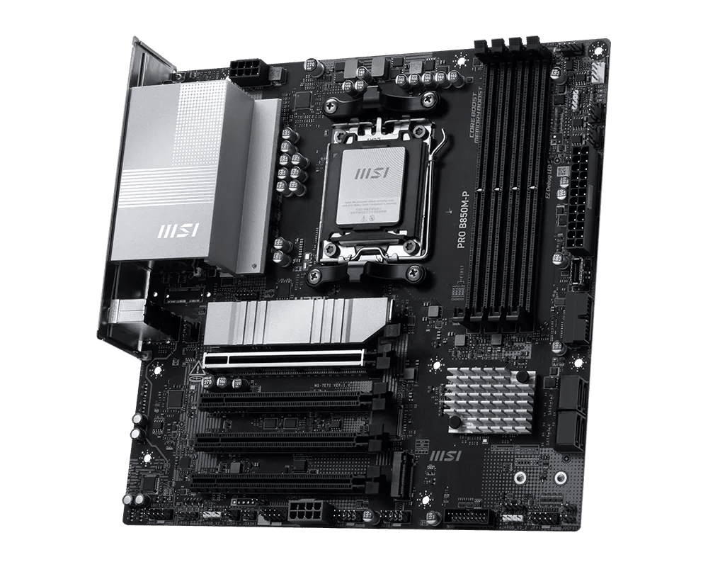MSI PRO B850M-P | AM5 mATX Motherboard -  - Vektra Computers LLC
