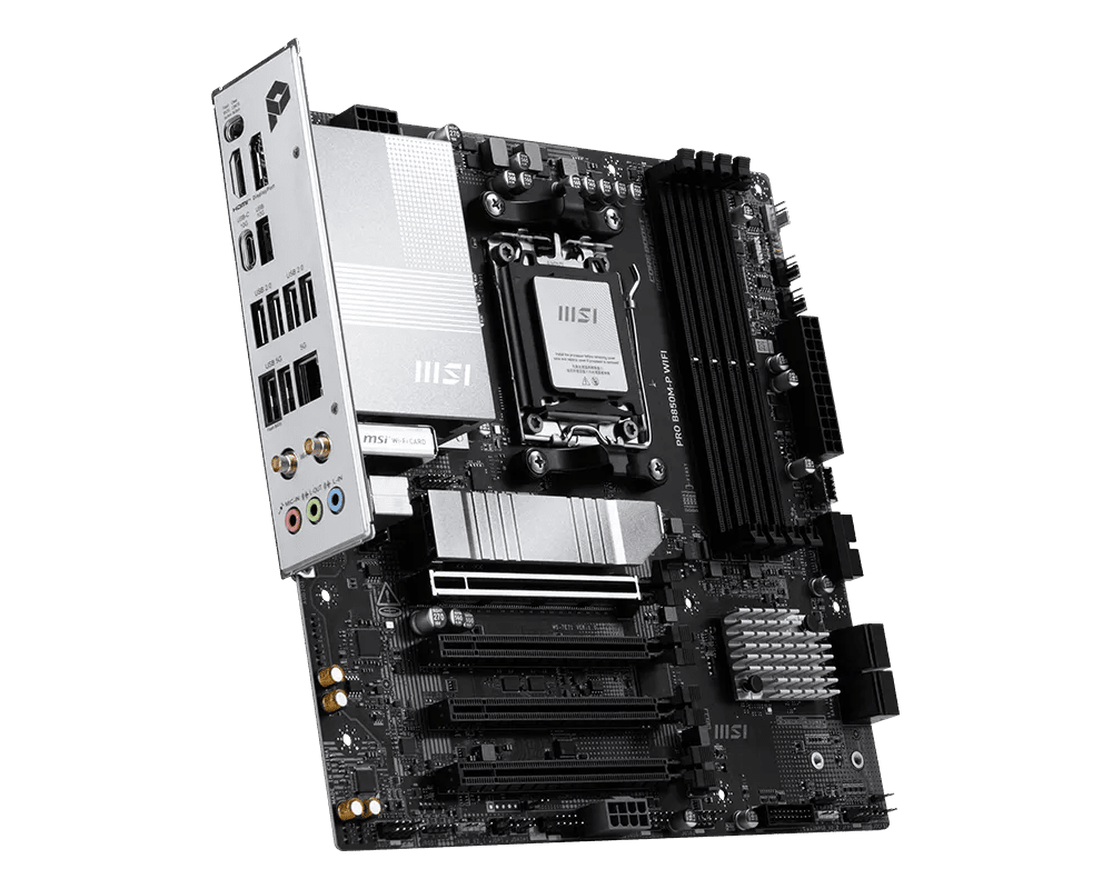 MSI PRO B850M-P WIFI | AM5 mATX Motherboard -  - Vektra Computers LLC