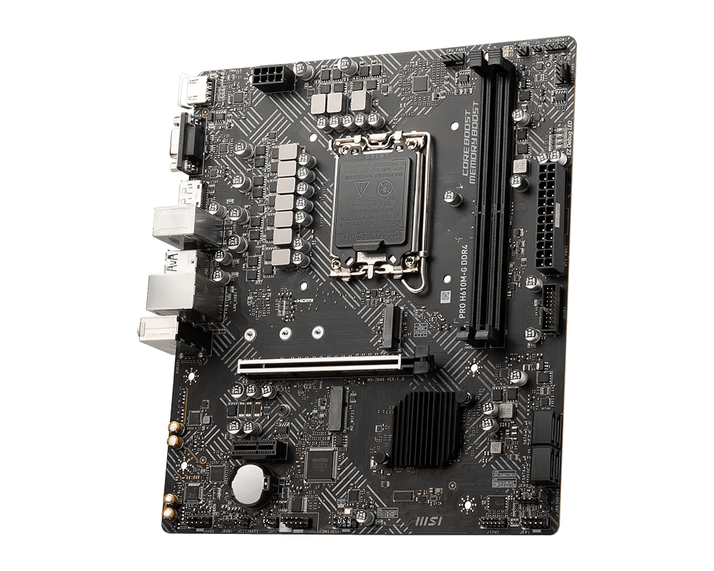 MSI PRO H610M-G DDR4 | LGA1700 mATX Motherboard -  - Vektra Computers LLC