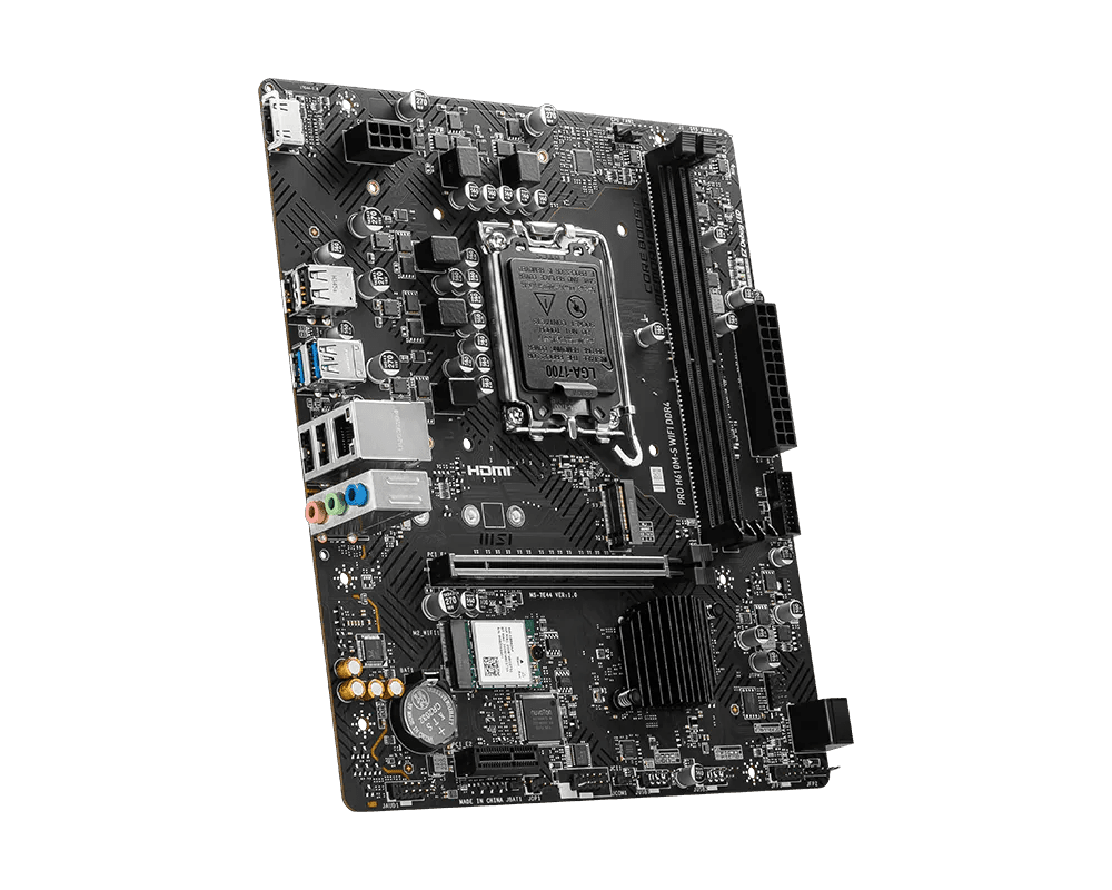 MSI PRO H610M-S WIFI DDR4 II | LGA1700 mATX Motherboard -  - Vektra Computers LLC