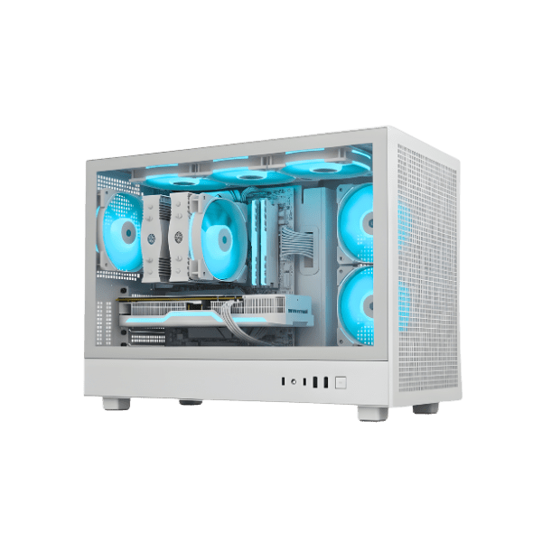 Nova 5 Elite White Gaming PC | Ideal for 1080p Gaming -  - Vektra Computers LLC