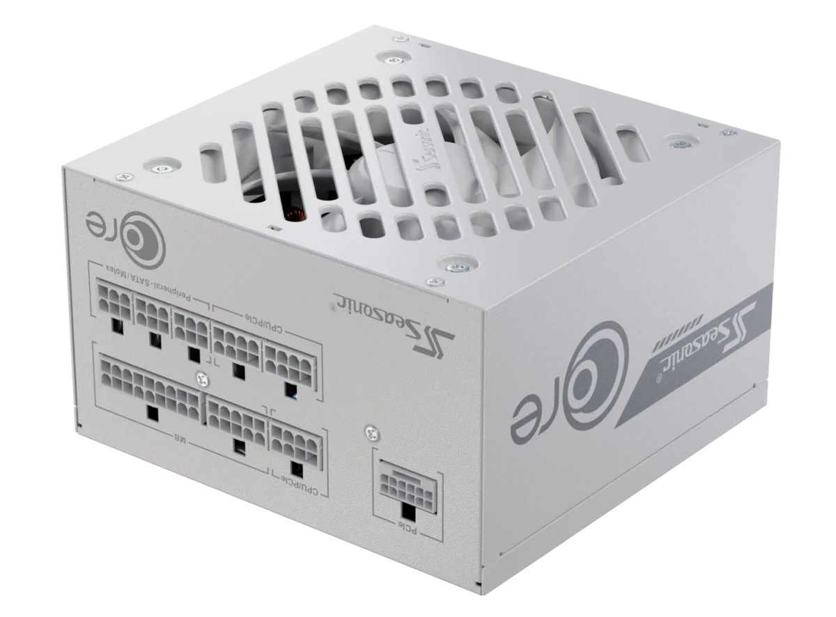 Seasonic CORE GX White Fully Modular 80+ Gold ATX 3.1 Power Supply - 4711173878728 - Vektra Computers LLC