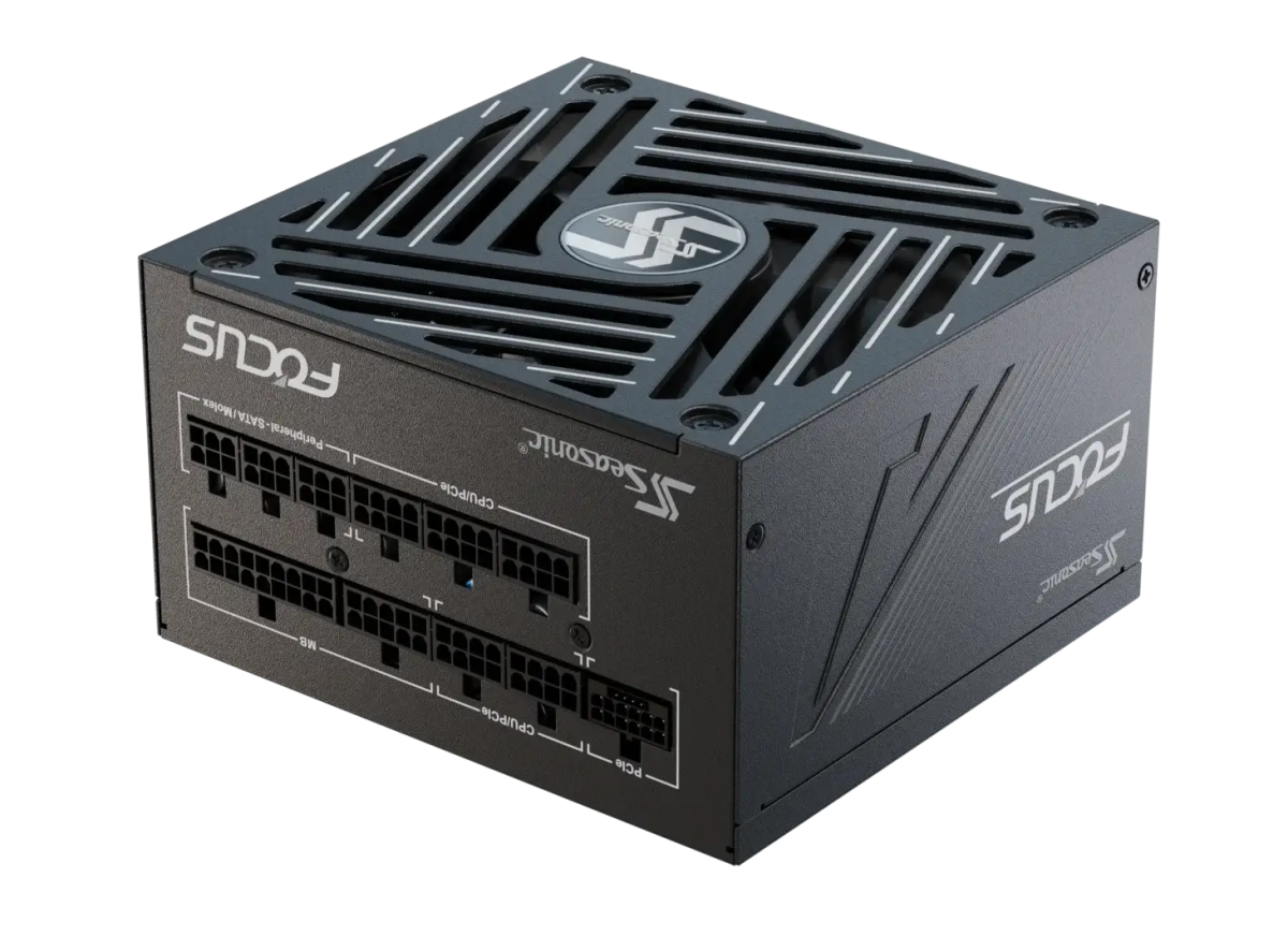 SEASONIC FOCUS GX ATX 3 (2024) GX - 1000 1000W ATX3.1 80 PLUS GOLD Certified Full Modular Power Supply | SRP - FGX102 - A5A32SF - 4711173878421 - Vektra Computers LLC