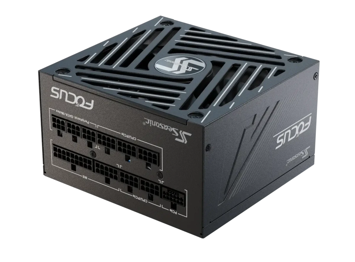 Seasonic FOCUS GX Series Fully Modular 80+ Gold ATX 3.1 Power Supply - 4711173878421 - Vektra Computers LLC