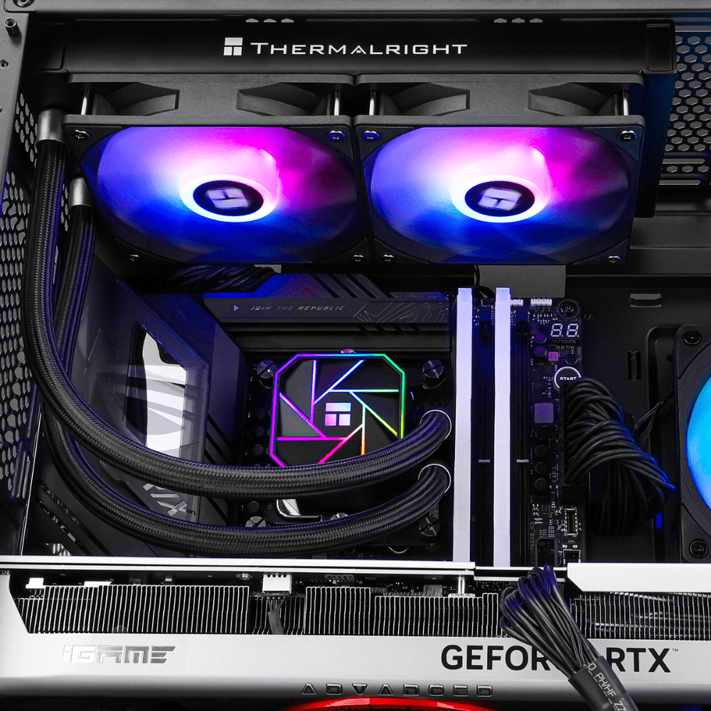 Thermalright Aqua Elite 240 Black ARGB V3 | 240mm AIO Liquid Cooler - 814256016339 - Vektra Computers LLC