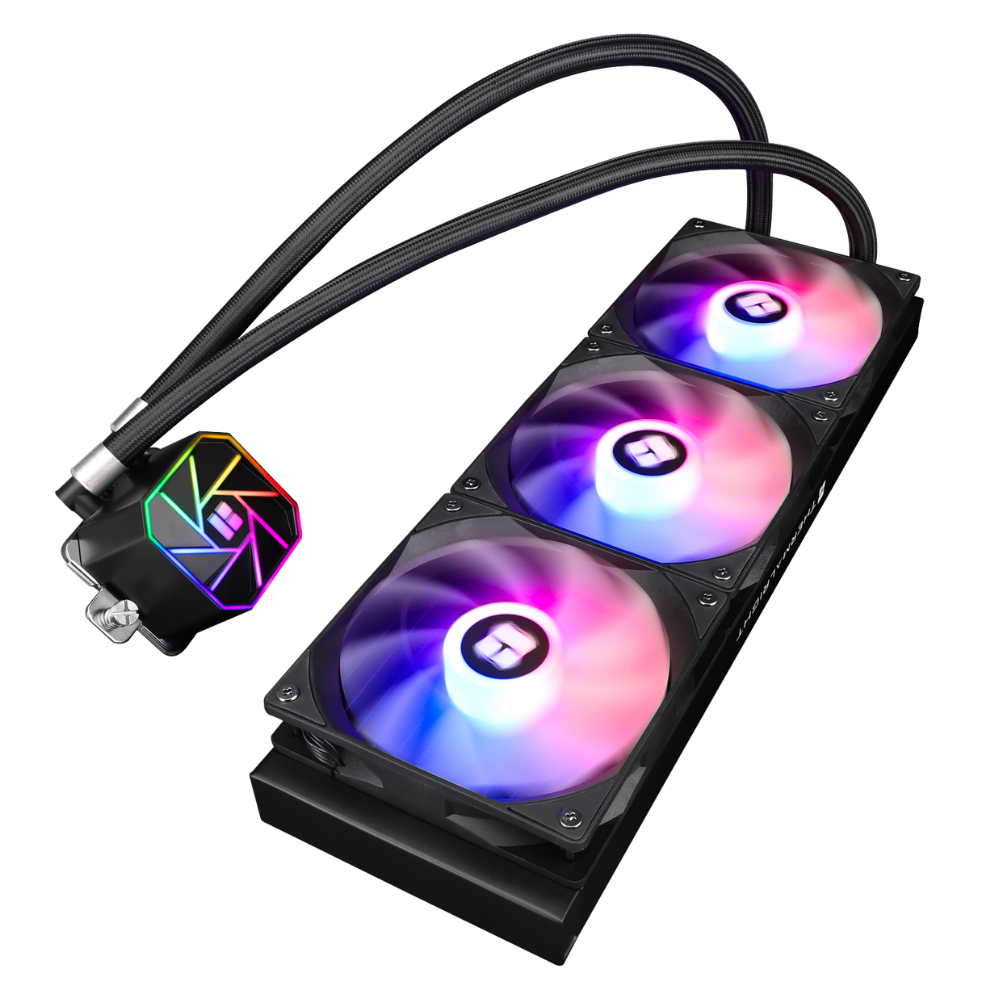 Thermalright Aqua Elite 360 Black ARGB V3 | 360mm AIO Liquid Cooler - 814256016346 - Vektra Computers LLC