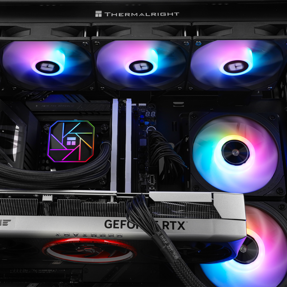Thermalright Aqua Elite 360 Black ARGB V3 | 360mm AIO Liquid Cooler - 814256016346 - Vektra Computers LLC