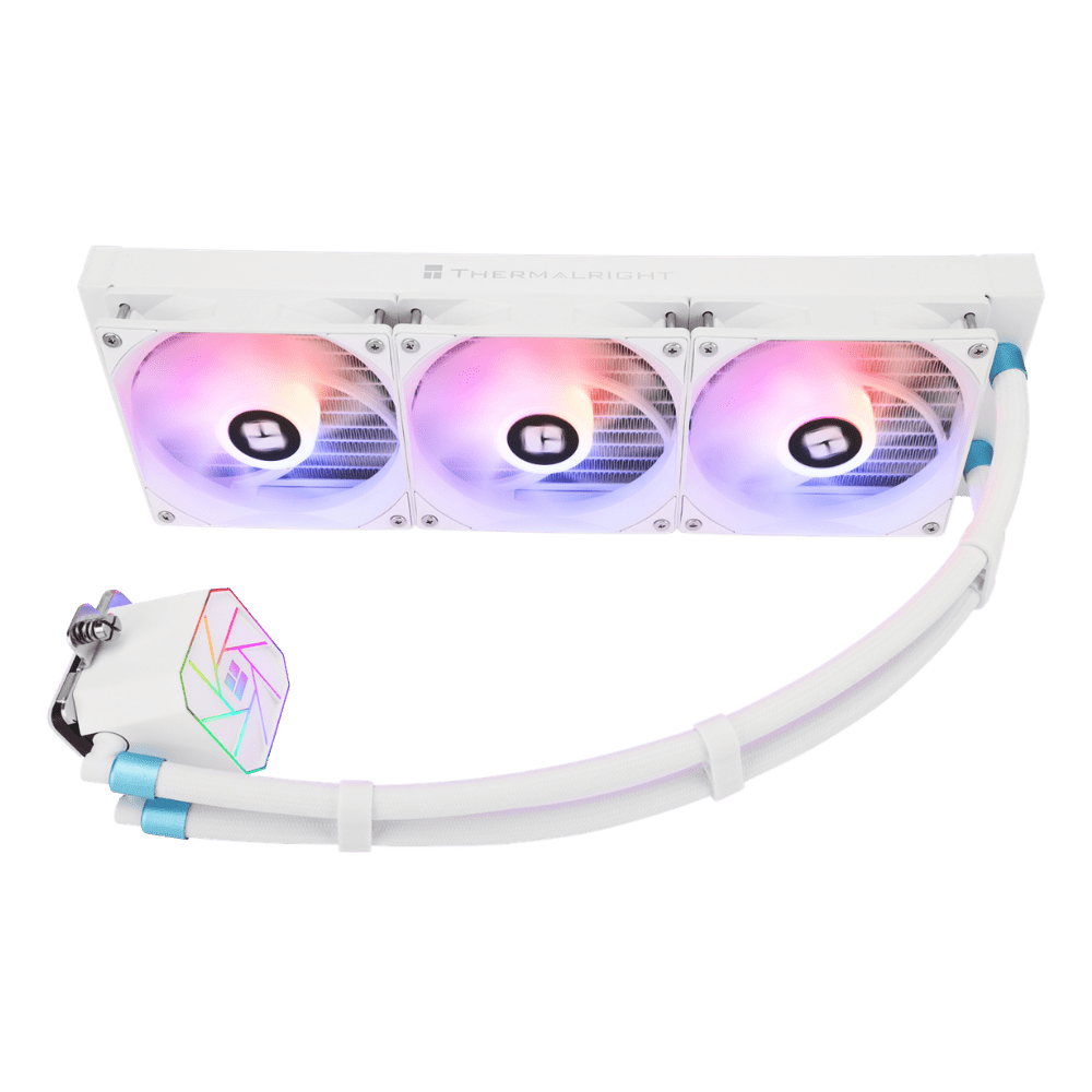 Thermalright Aqua Elite 360 White ARGB V3 | 360mm AIO Liquid Cooler - 814256016360 - Vektra Computers LLC