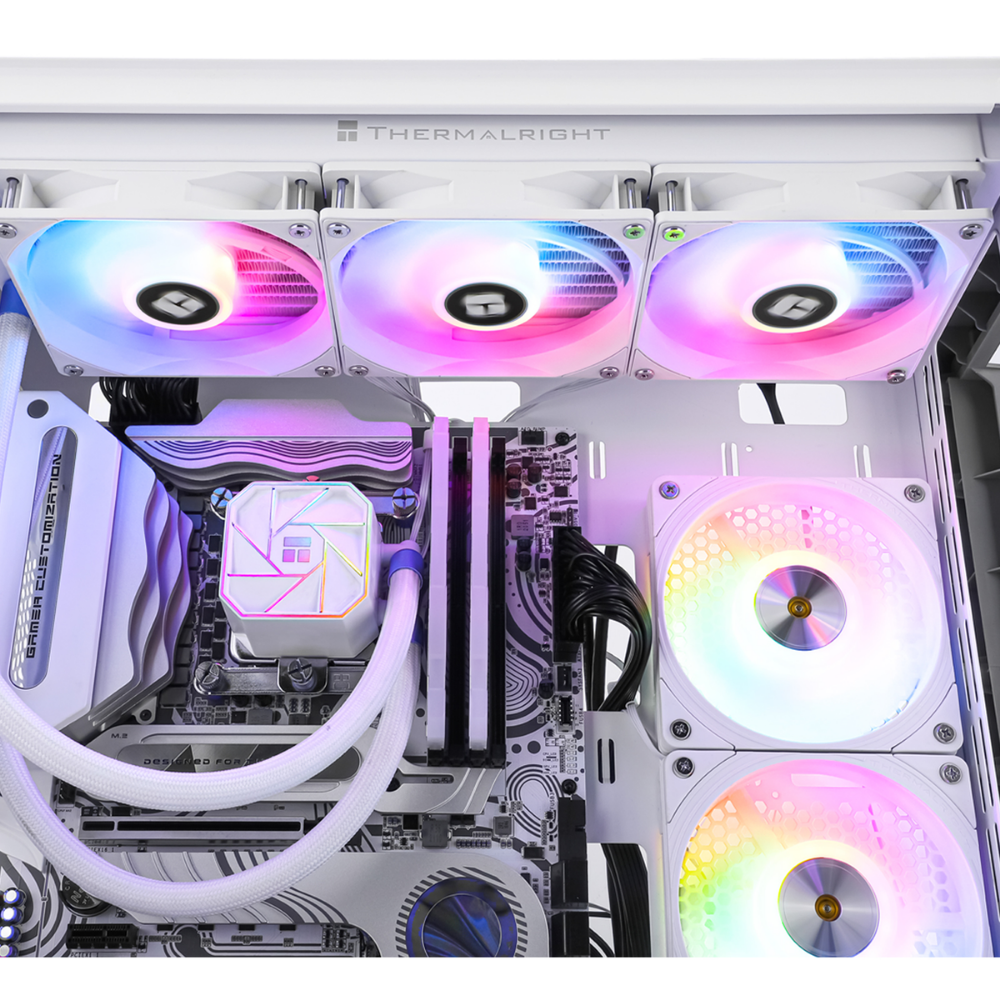 Thermalright Aqua Elite 360 White ARGB V3 | 360mm AIO Liquid Cooler - 814256016360 - Vektra Computers LLC