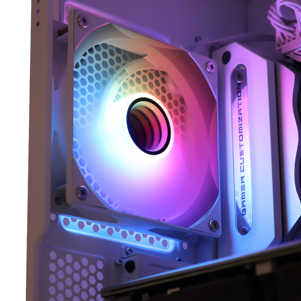 Thermalright TL-C12W-S V3 | White 120mm ARGB Fan - 814256016124 - Vektra Computers LLC