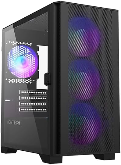 Vektra RDY Air 100 Black Intel Gaming PC - Intel Core CPU, Nvidia GeForce RTX, 32GB DDR5 RAM, 1TB Gen4 SSD, Air Tower Cooler, Windows 11 Pro, 2 Years Warranty - Vektra Computers LLC