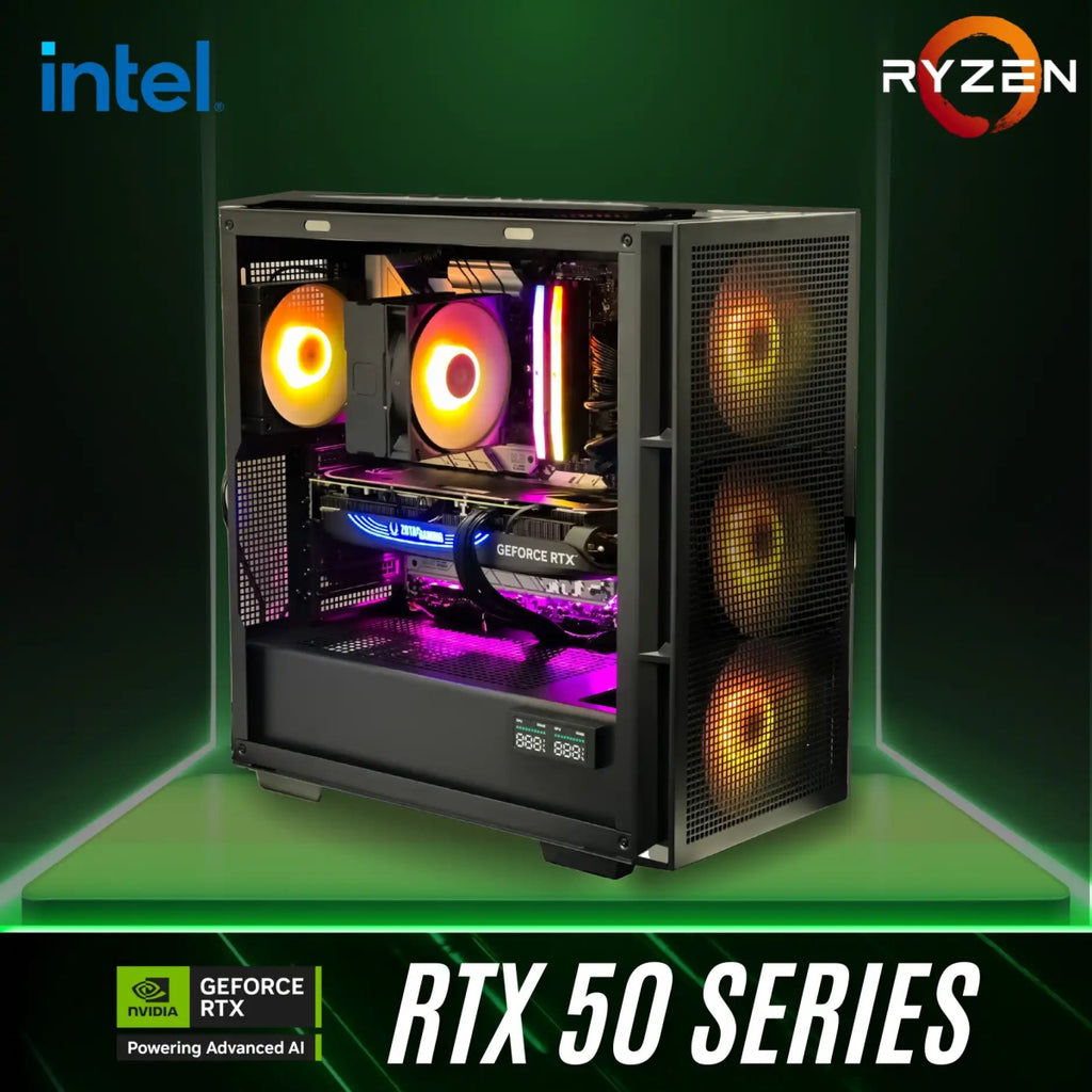 Vektra RDY CH560 Black Nvidia RTX 50 Series Gaming PC