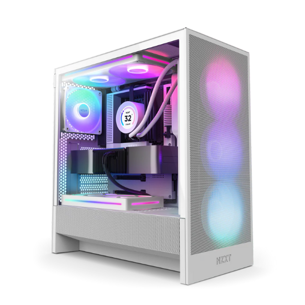 Vortex 5 Elite White Gaming PC | Ideal for 2K Gaming -  - Vektra Computers LLC