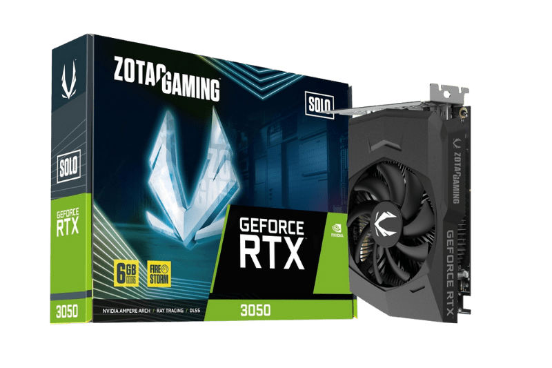 ZOTAC GAMING GeForce RTX 3050 6GB GDDR6 Solo Graphic Card | ZT - A30510G - 10L - 4895173628788 - Vektra Computers LLC