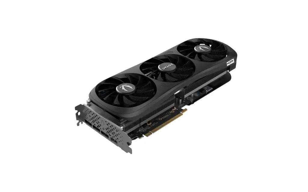 ZOTAC GAMING GeForce RTX 4070 Ti SUPER Trinity Black Edition 16GB Gaming Graphics Card | ZT - D40730D - 10P | - Vektra Computers LLC