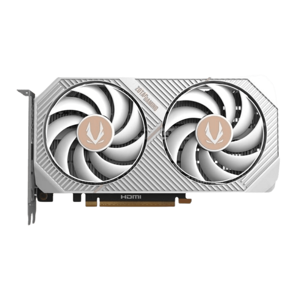 ZOTAC GeForce RTX 5060 8GB Twin Edge OC White Edition Graphics Card - 8886307701510 - Vektra Computers LLC
