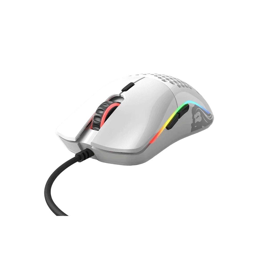 Glorious Model O Glossy White RGB Gaming Mouse