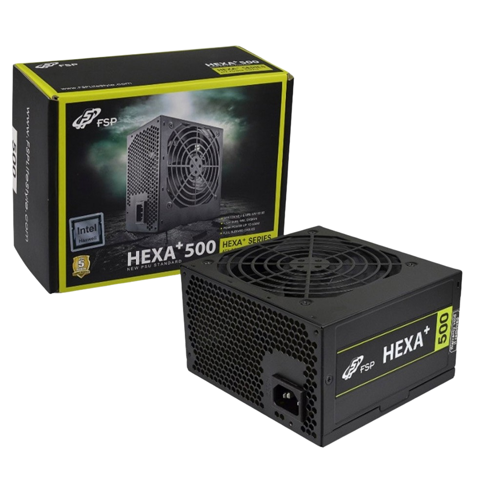 FSP Hexa+ 500W 80+ Power Supply