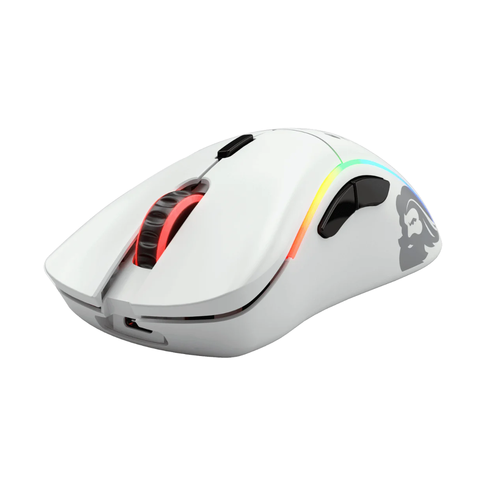 Glorious Model D Wireless Matte White RGB Gaming Mouse