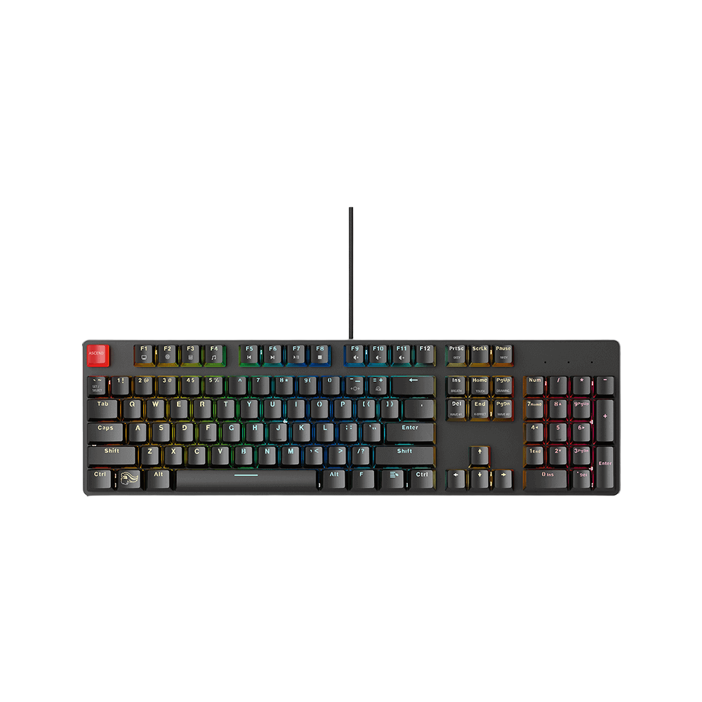 Glorious GMMK Full Size Black (Pre-Built) RGB Mechanical Gaming Keyboard