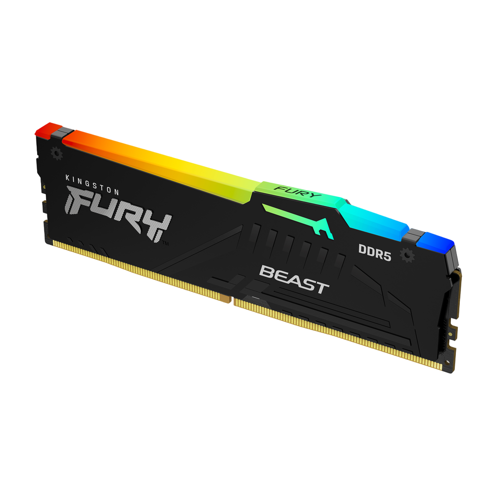 Kingston Fury Beast RGB 8GB DDR5 5200MHz Desktop Memory