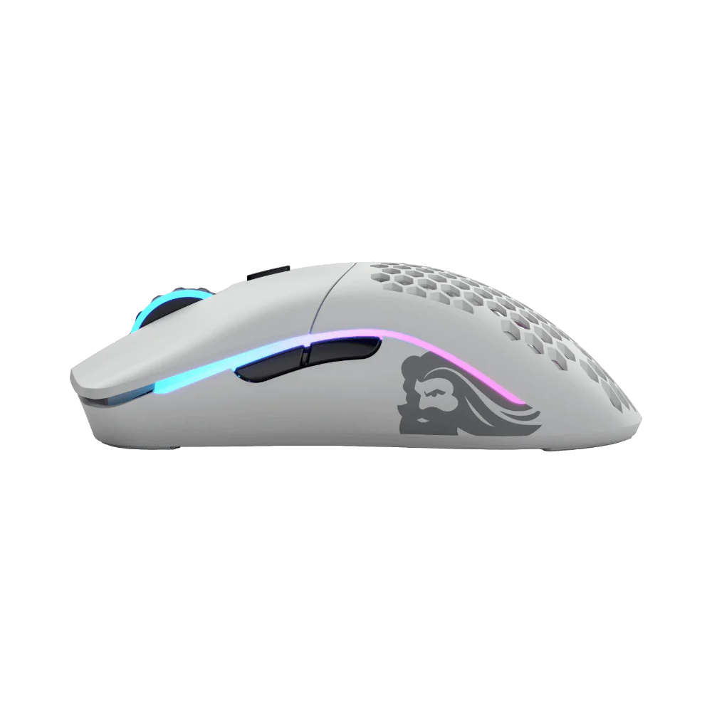 Glorious Model O Minus Wireless Matte White RGB Gaming Mouse