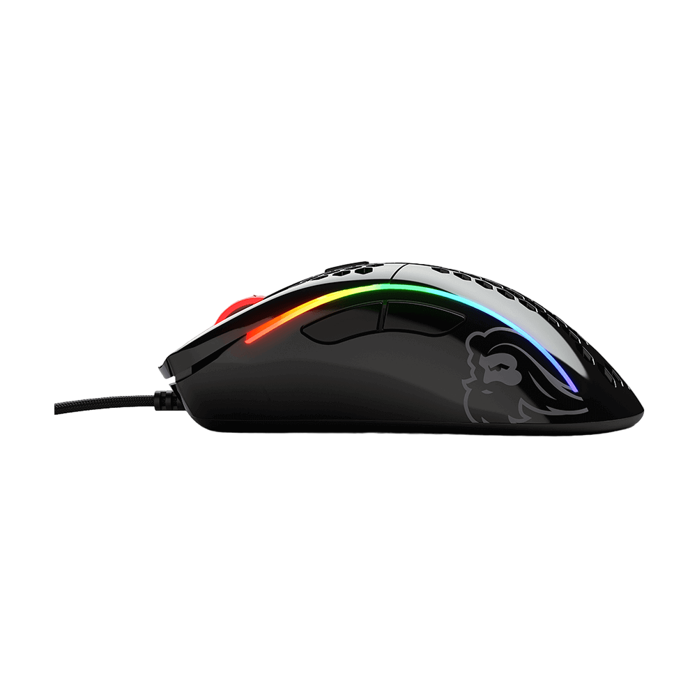 Glorious Model D Glossy Black RGB Gaming Mouse