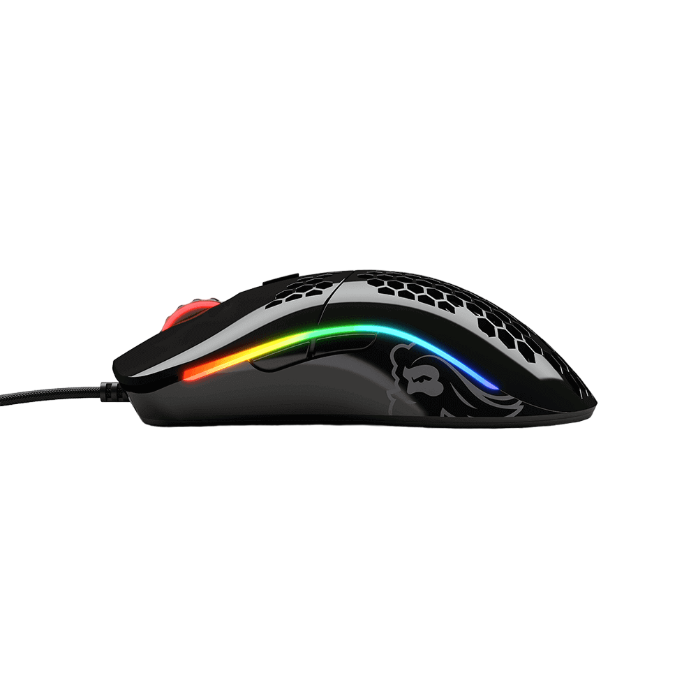 Glorious Model O Minus Glossy Black RGB Gaming Mouse